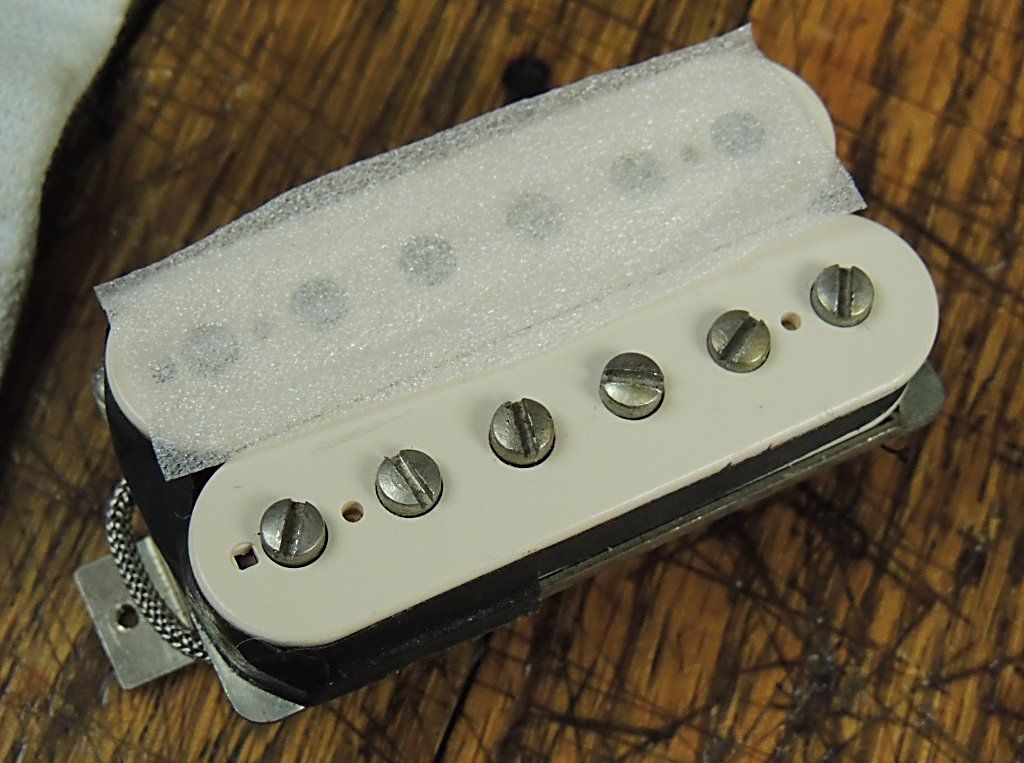 An alternative to potting humbucker pickup covers